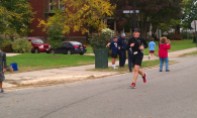 First race ever, one mile from my house, October 2012.