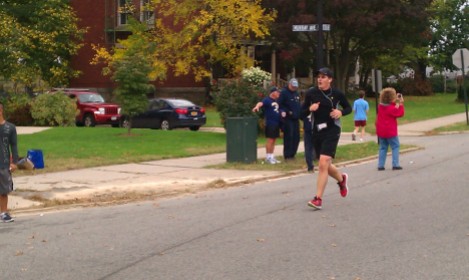 First race ever, one mile from my house, October 2012.